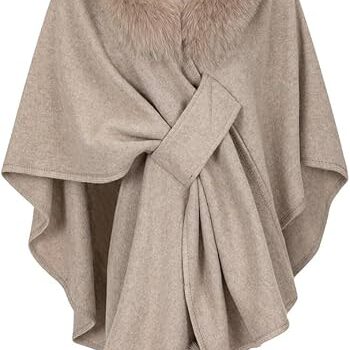 Elegant Poncho Style Jacket