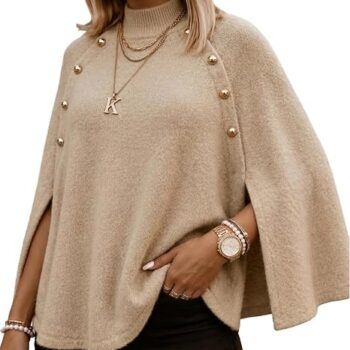 Oversized Stretch Knit Sweater